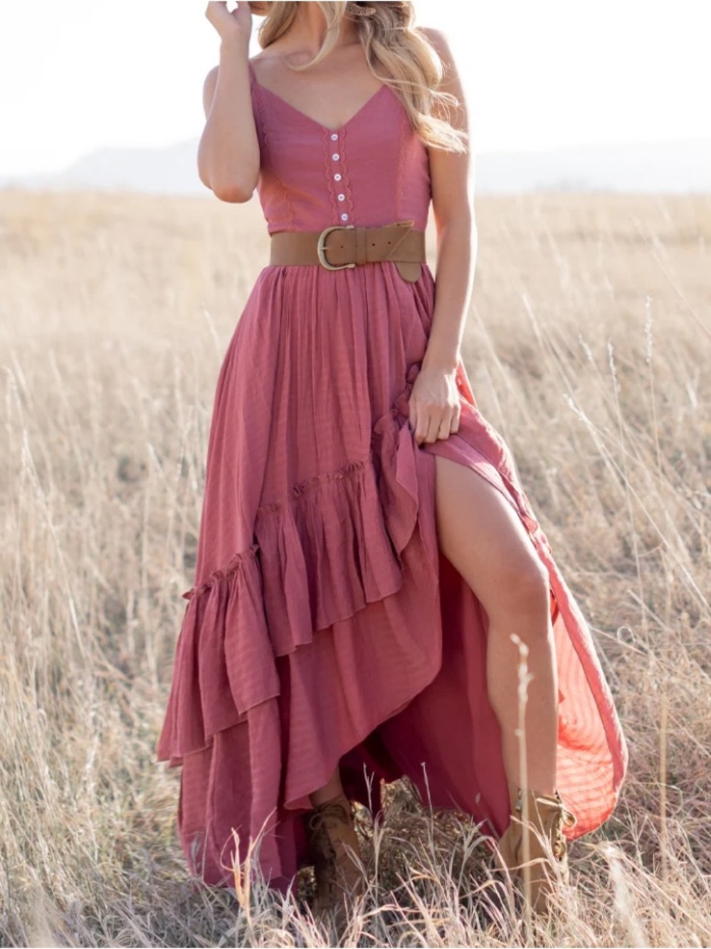 🎀 Joyfolie Everlie Dress in Clay